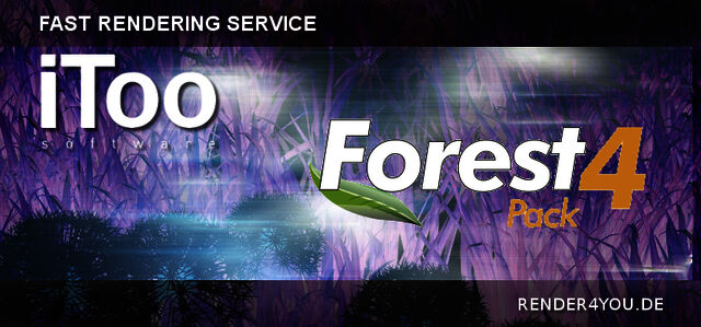 iToo render farm: Forest Pack 4.4.1 for 3D Studio Max