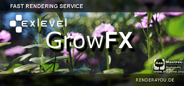 Exlevel's GrowFX - Now supported by Render4You