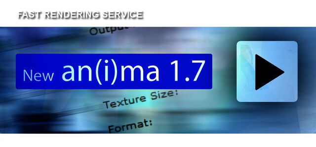 AXYZ Anima render farm supports now 1.7